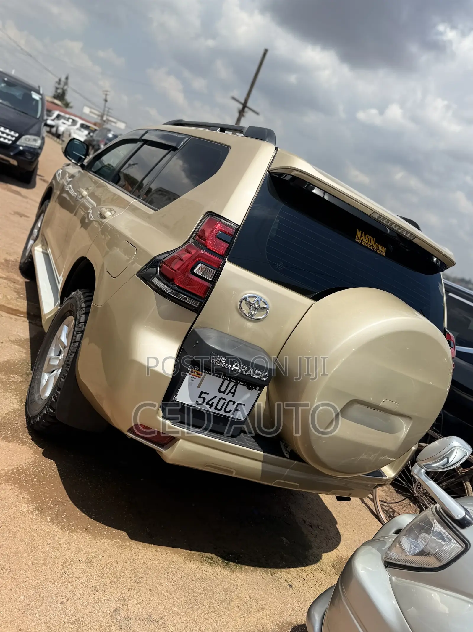 Toyota Land Cruiser Prado 2015 Gold