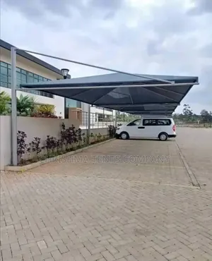 6cars Modern Car Parking Shade With Waterproof Net