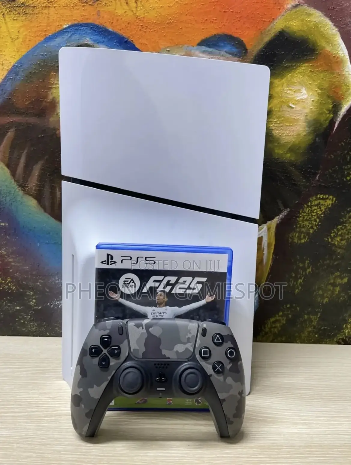 Playstation 5 Slim— 2 Pads and 4 Incredible Titles Now!