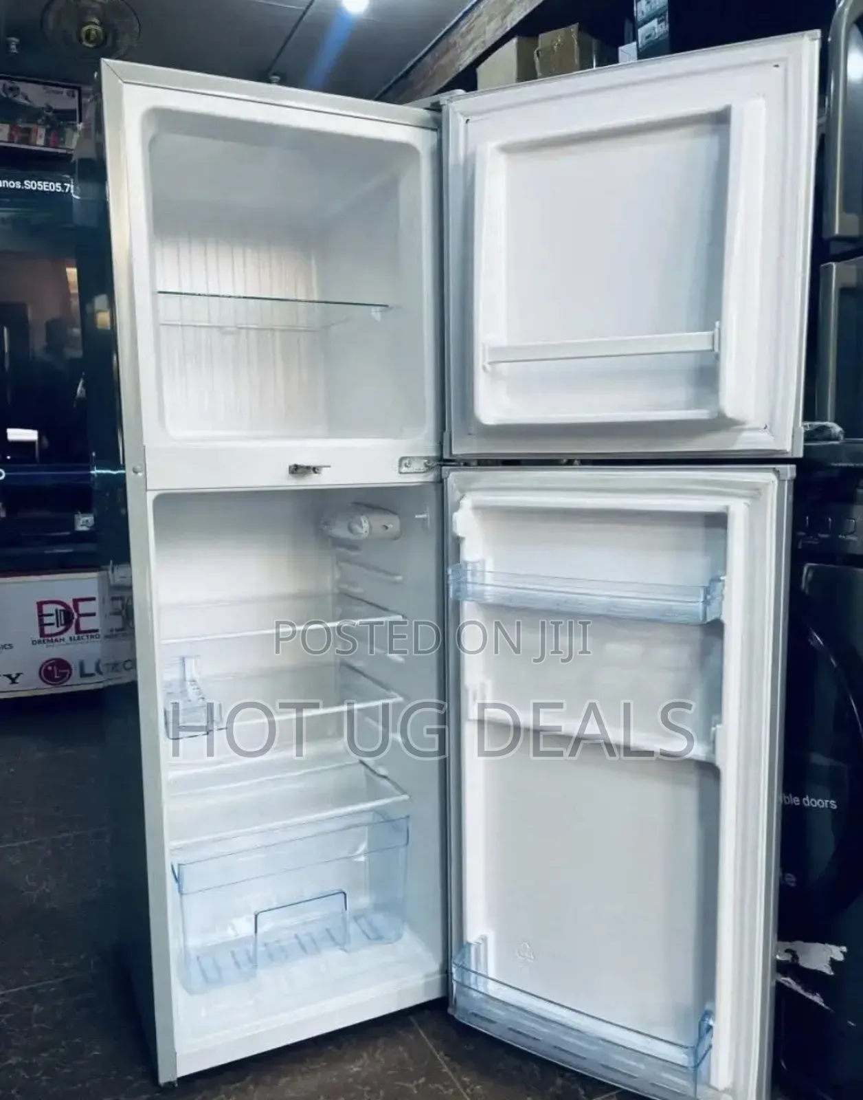 Adh 168 Litres Top Freezer Double Door Refrigerator