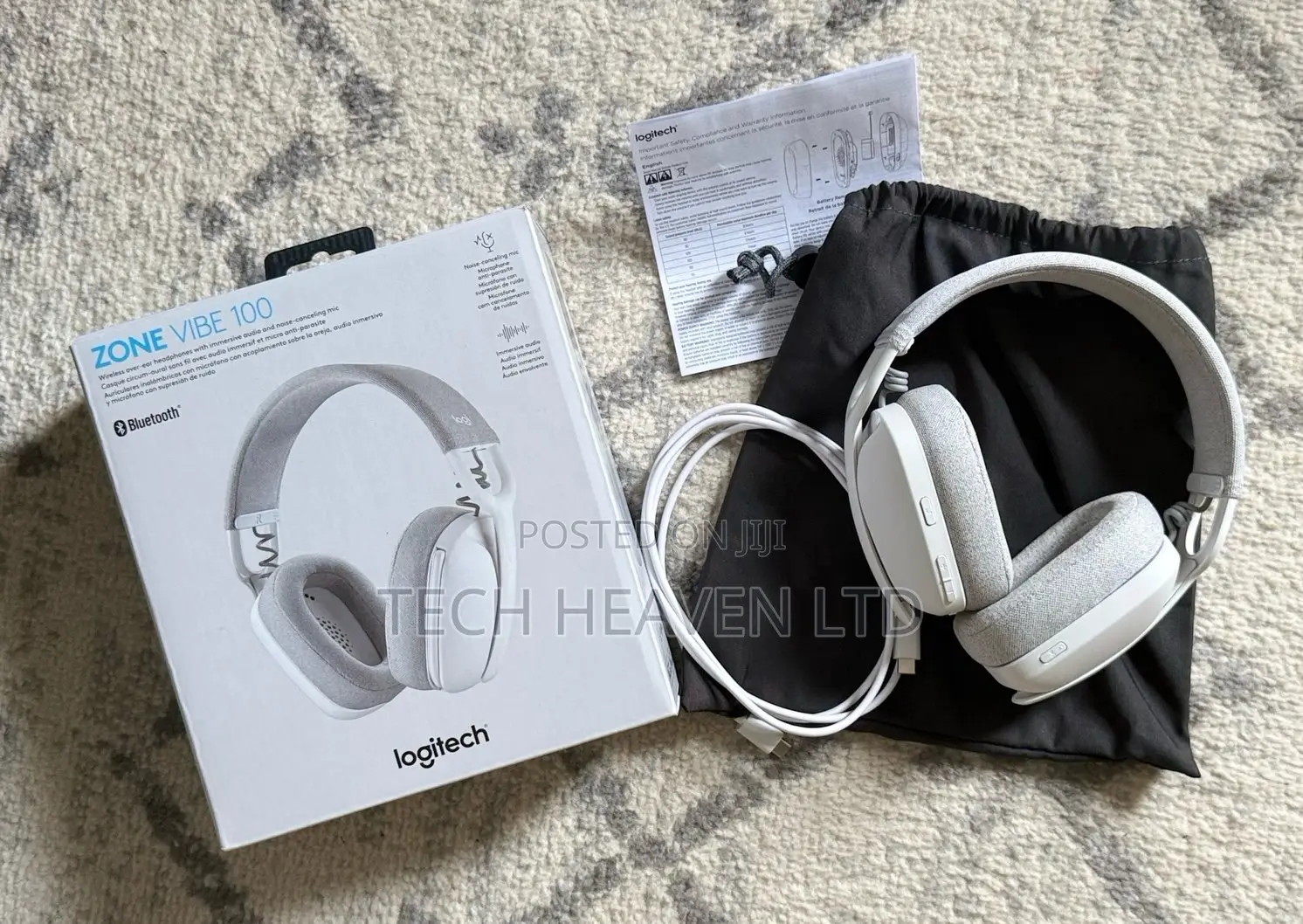 Zone Vibe 100 Wireless Over the Ear Headphones