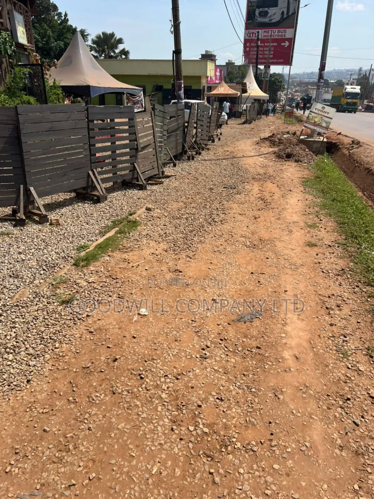 1.3 Acres of Land in Bweyogerere on Main Tarmac Road