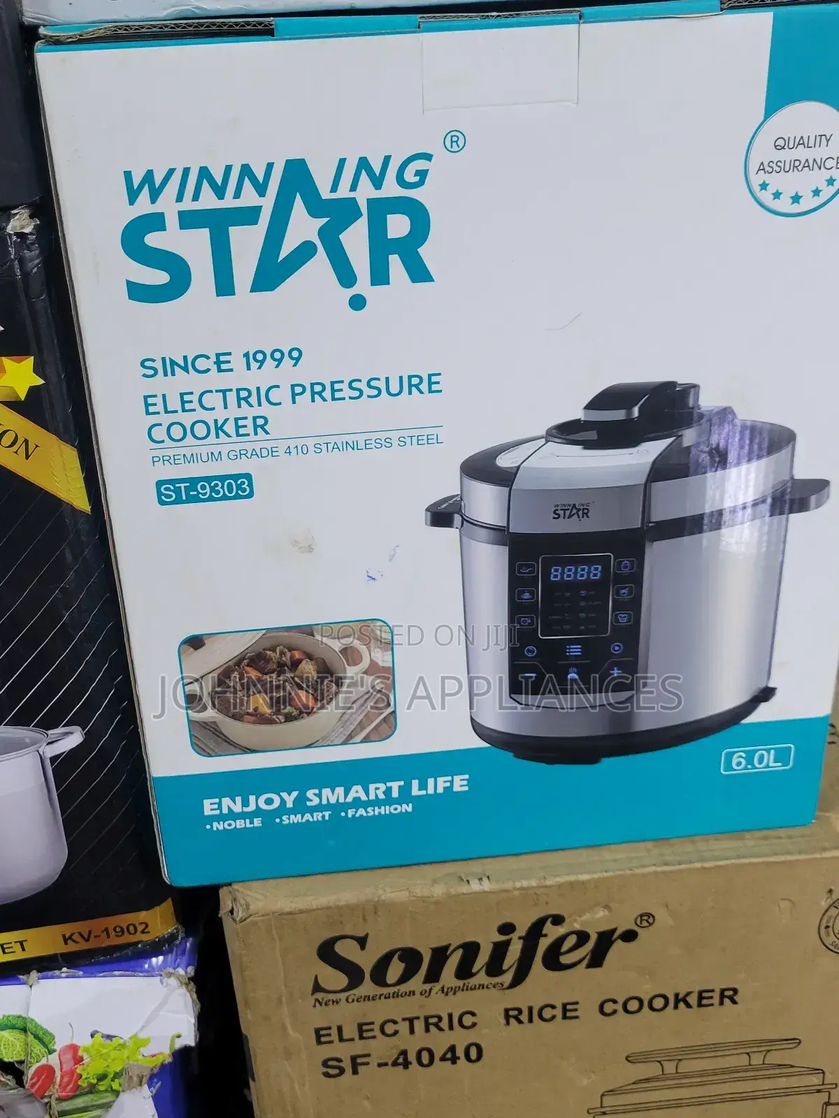 Winning Star Electric Pressure Cooker 6.0l
