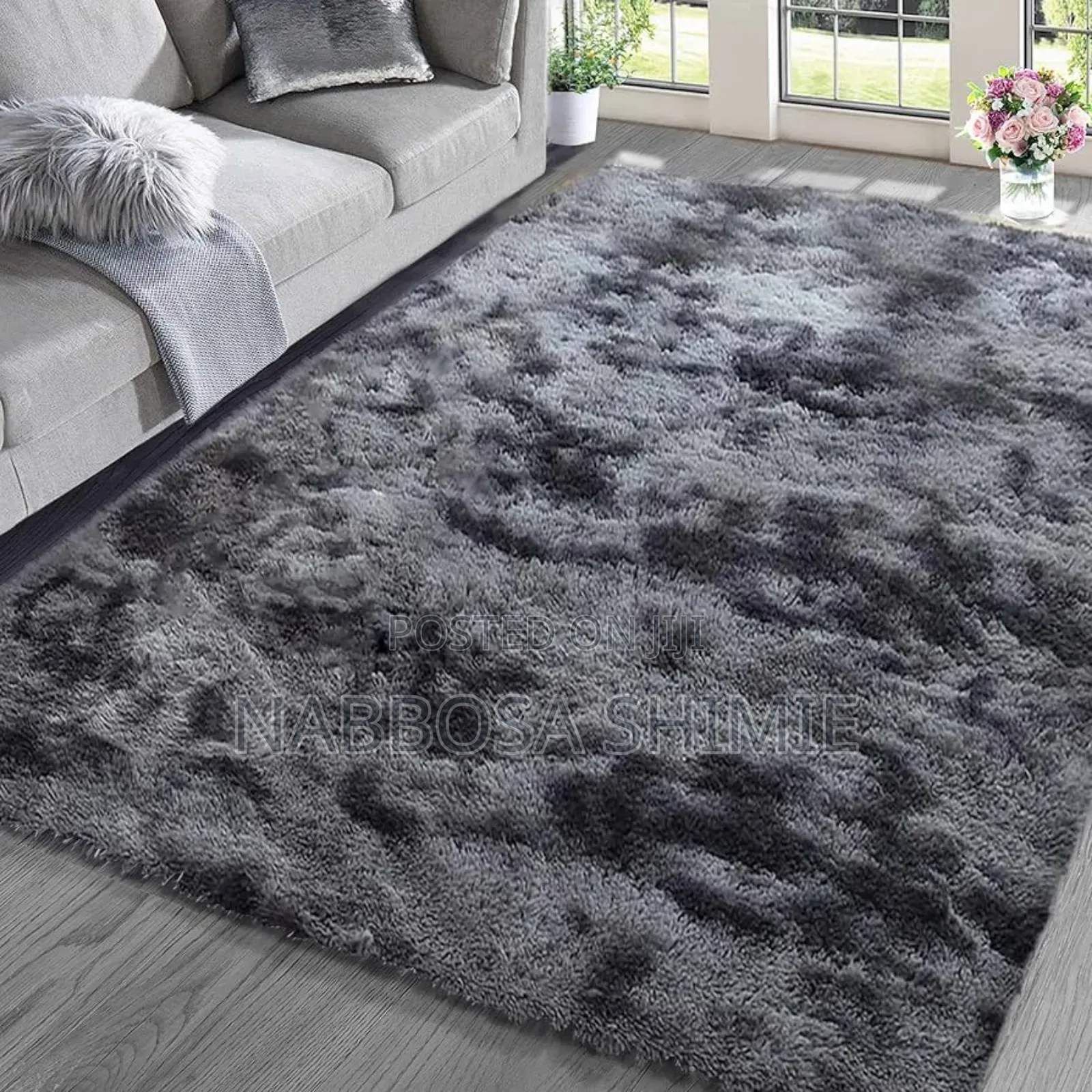 Fluffy Center Carpets Medium Size