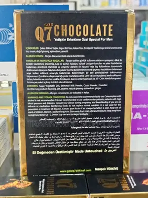 Gold Q7 Chocolate - Special For Men Who Love Energy