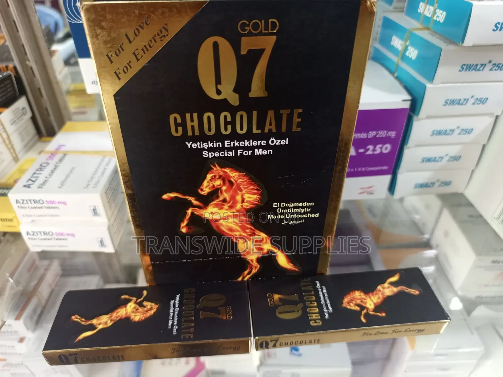 Gold Q7 Chocolate - Special For Men Who Love Energy