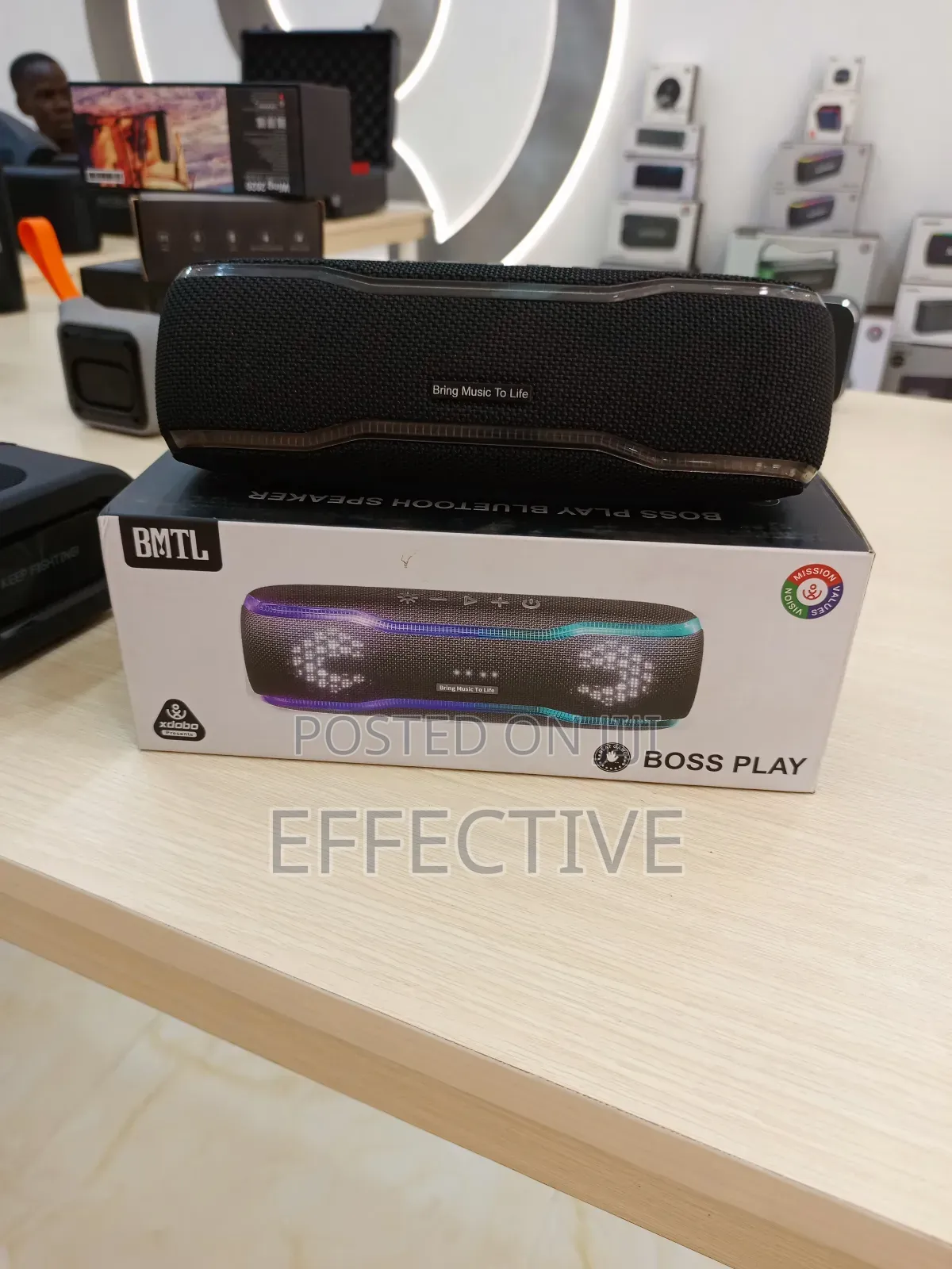 BMTL Boss 30w Portable Bluetooth Speaker.