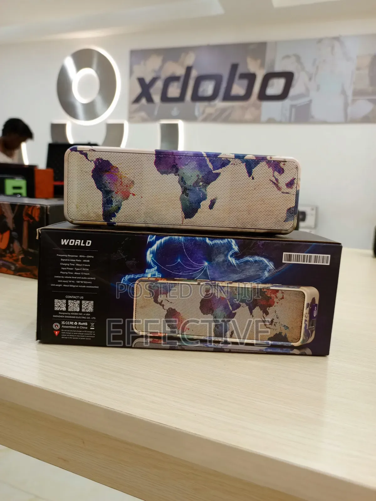 Xdobo BMTL World Portable Bluetooth Speaker.