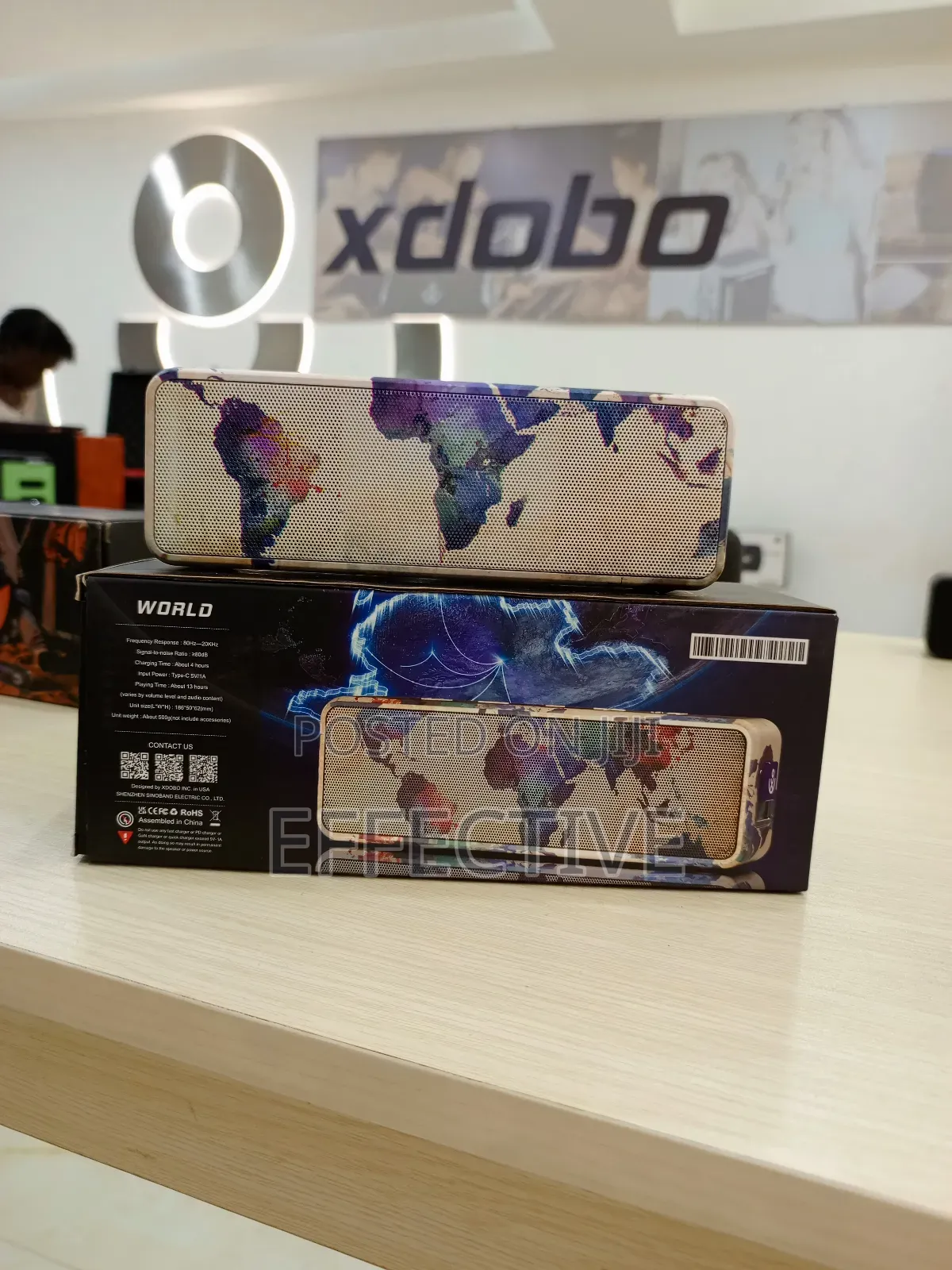 Xdobo BMTL World Portable Bluetooth Speaker.