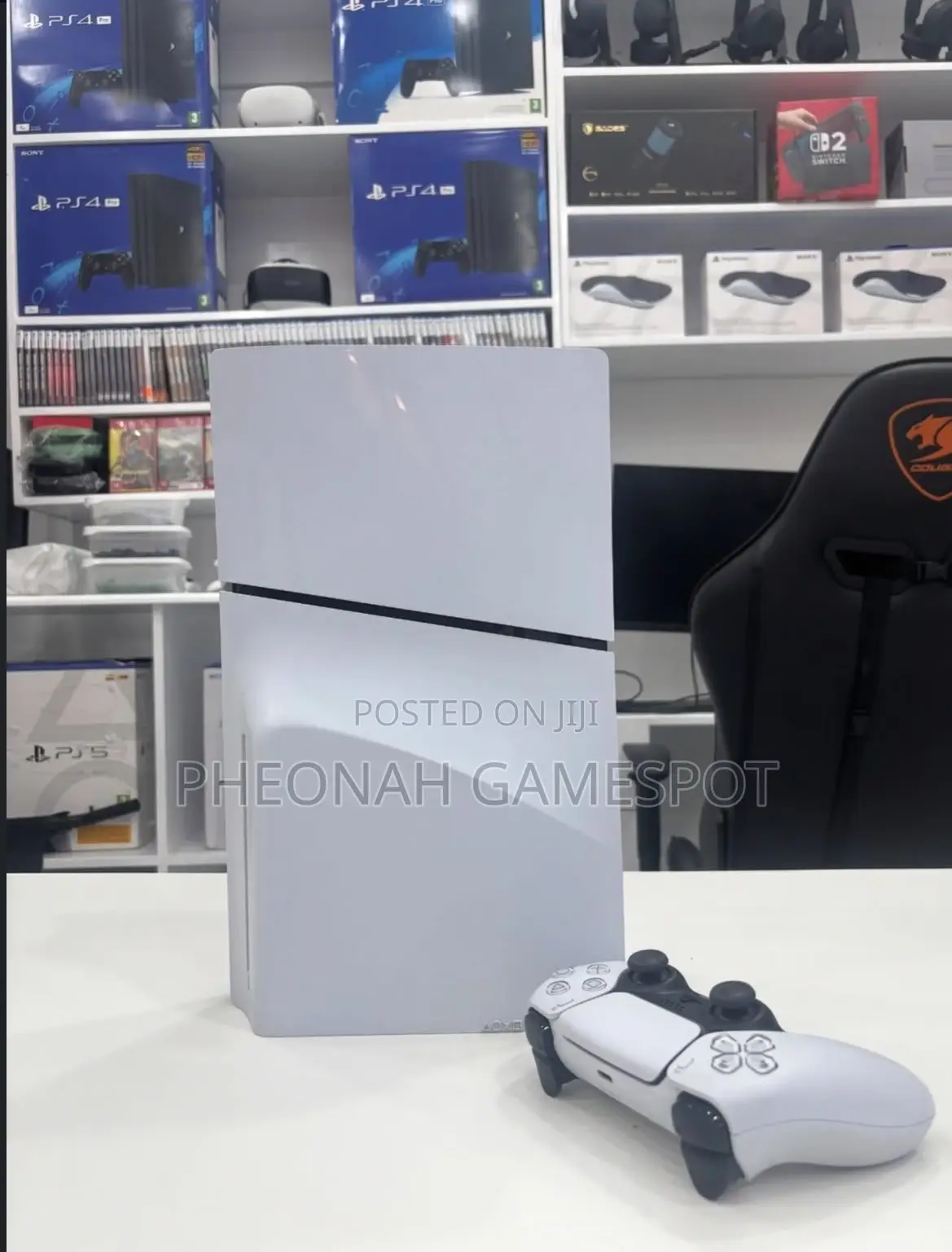 Ps5 Slim Super Offer — 2 Controllers + 4 Full Games Inside!