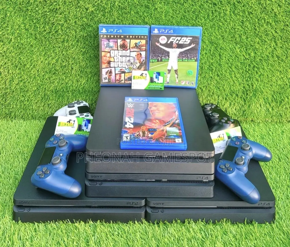 Ps4 Slim Gaming Deal — 2 Controllers + 13 Fun Games Now!