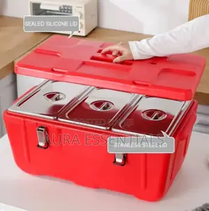 Triple Compartment 40l Large Compartment Food Warmer Carrier Box