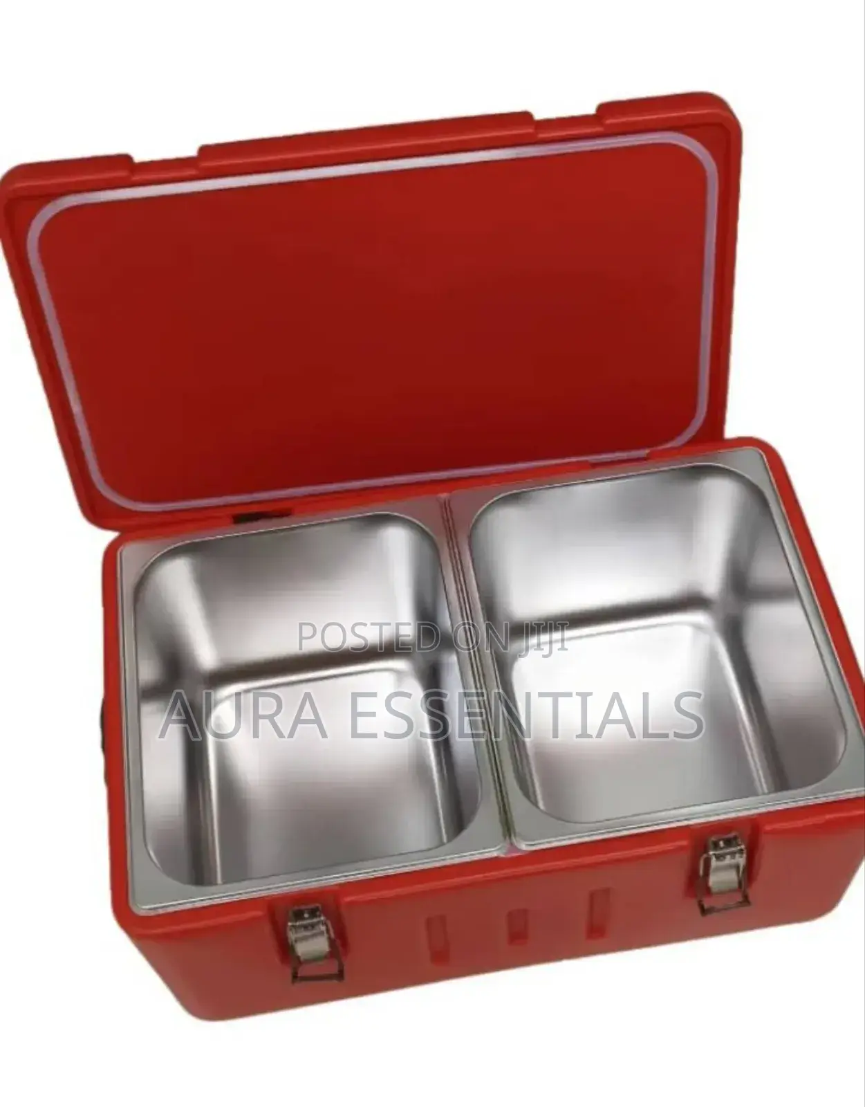 Modern Design Double Insulated Food Warmer Metallic Box