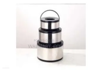 2 Piece of 2l+4l+8l Portable Double Wall Insulated Lunch Box