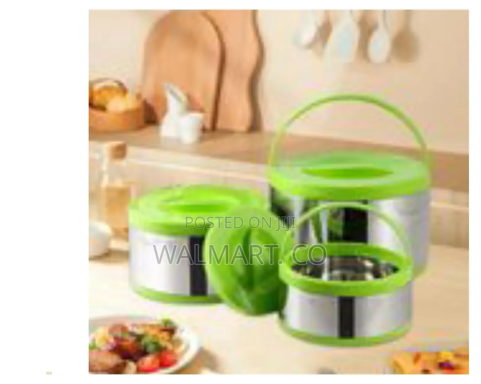 2 Piece of 2l+4l+8l Portable Double Wall Insulated Lunch Box