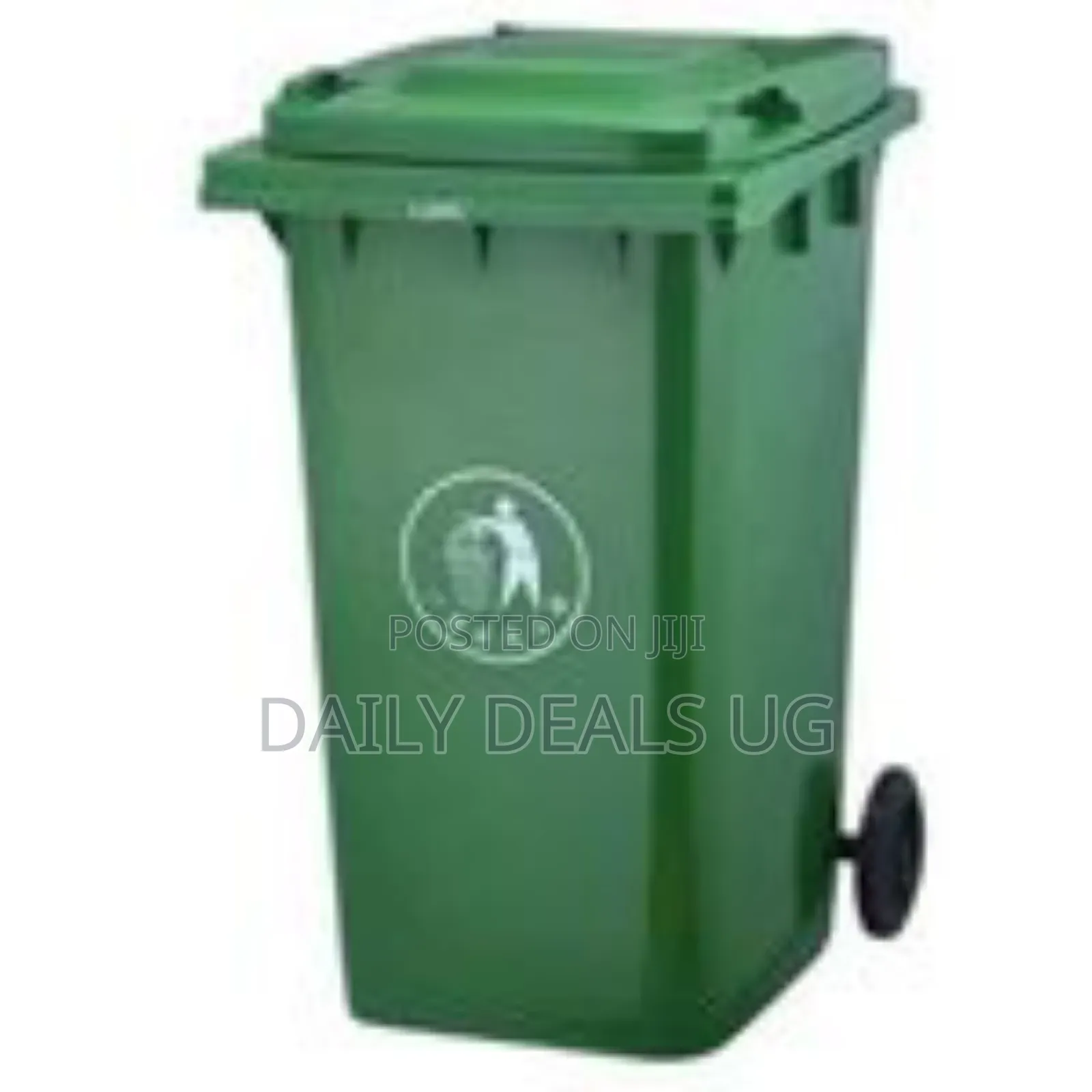 240 Litres Commercial Outdoor Large Plastic Trash Dust Bin With Wheel