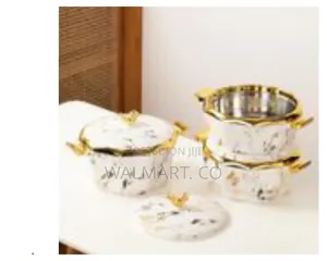 Luxury 3 Pieces 2.1l,2.6l,3.1l Hot Pot Food Warmer-Multicolor