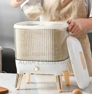 Unique 10kg Rice Storage and Dispenser