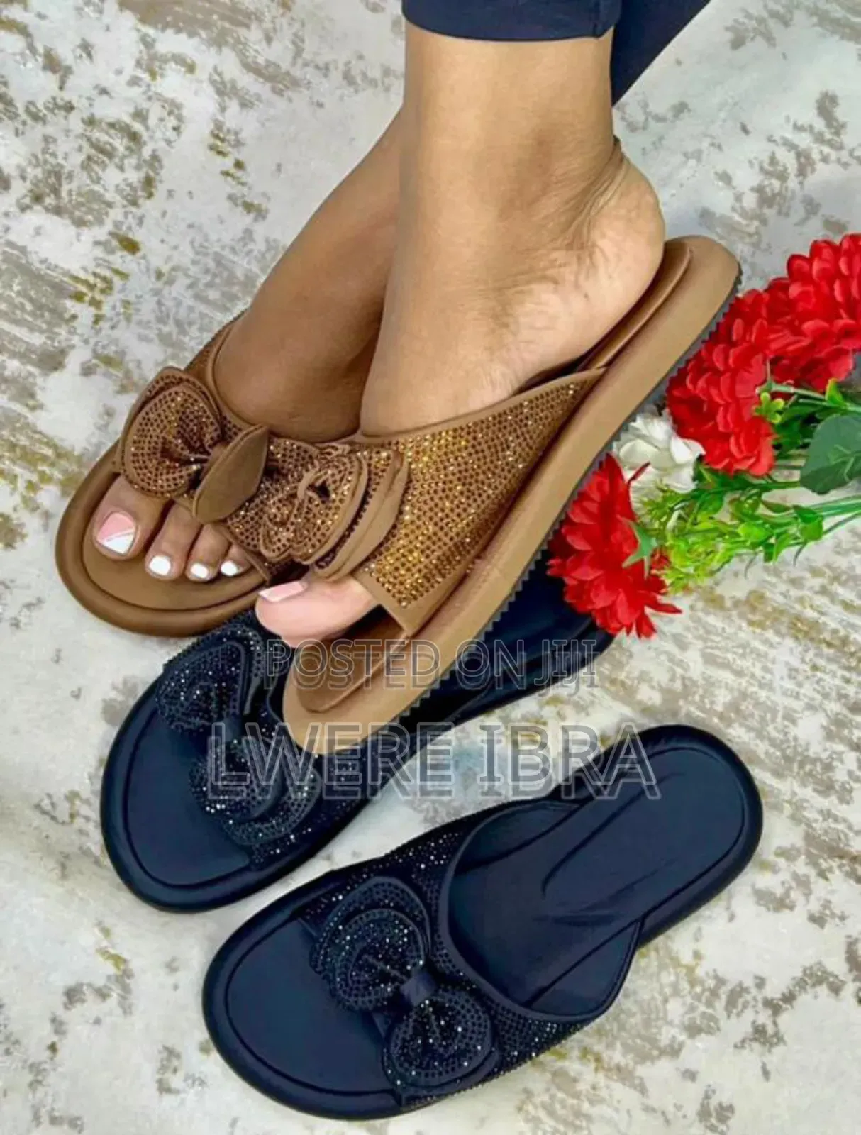 Maroon Flat Sheos for Ladies