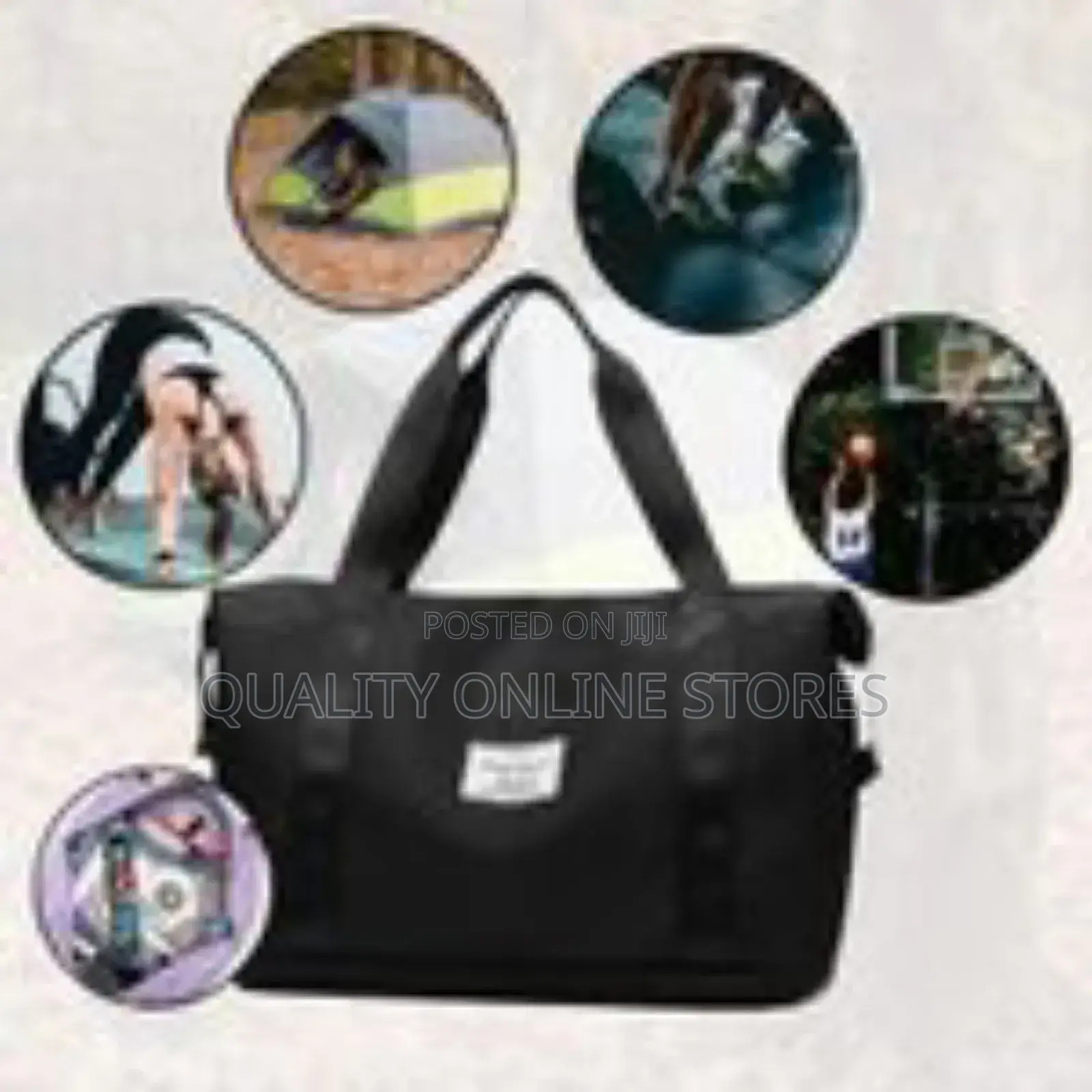 Portable Foldable Travel Duffel Bag Lightweight Waterproof Carry
