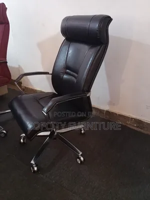 Leather Office Chair Executive Office Chair Black
