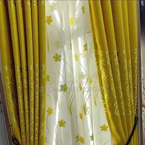 Mustard Yellow Curtains for Homes and Hotels
