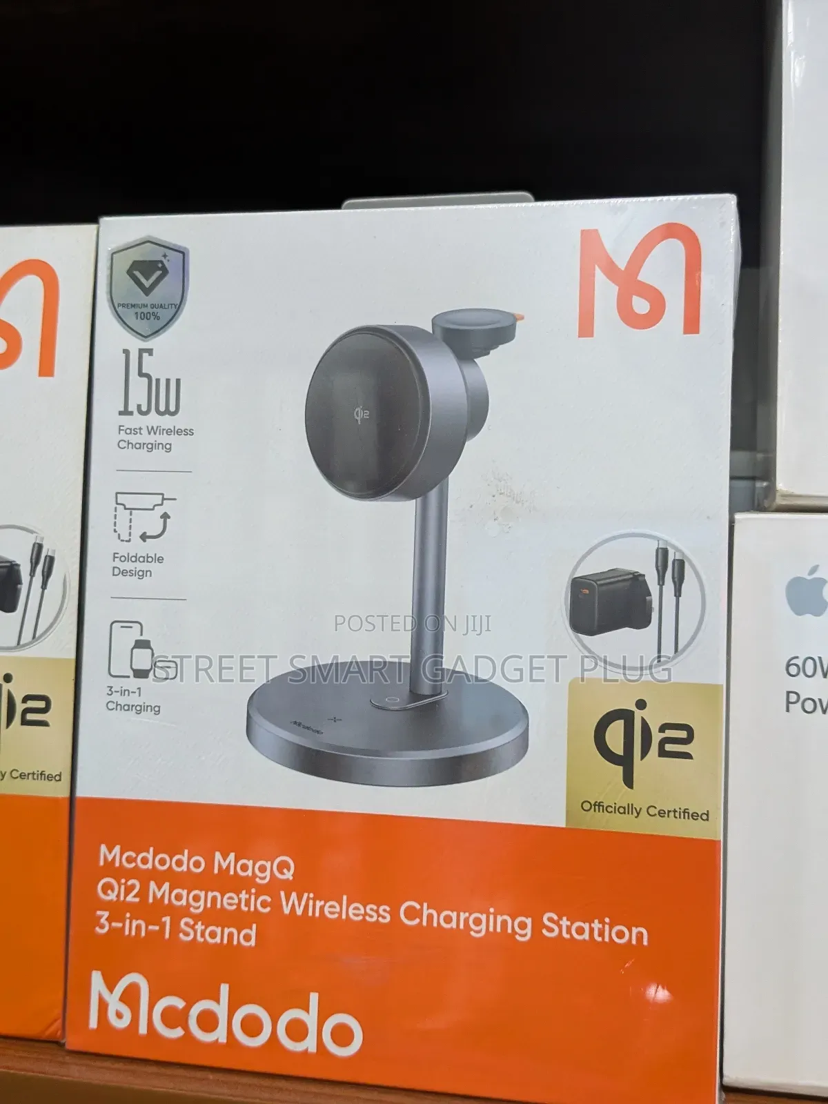 McDodo 3in1 Wireless Charging Dock 18watts Pd