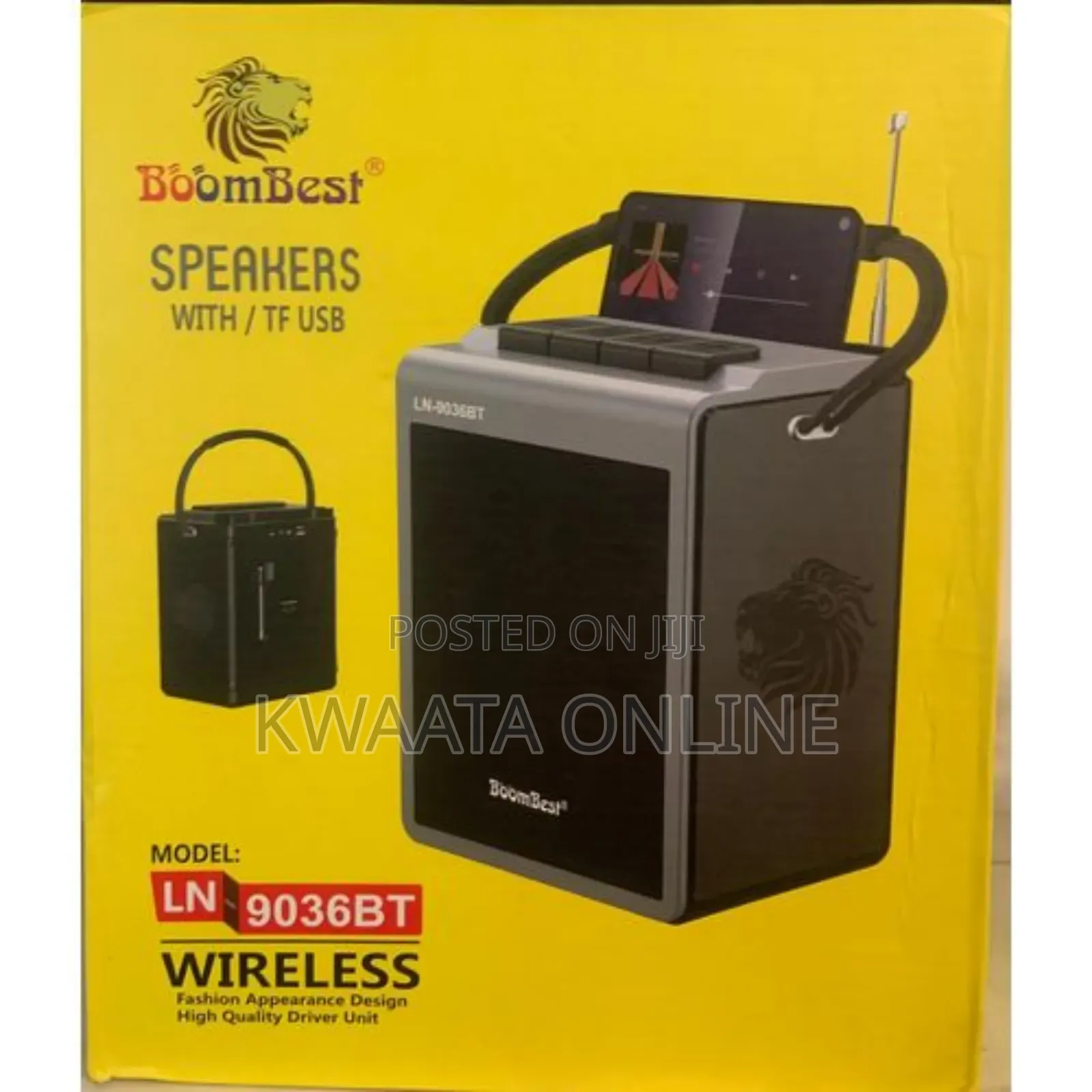 Boombest Ln-9036bt Powerful Super Heavy Bass Bluetooth Speaker