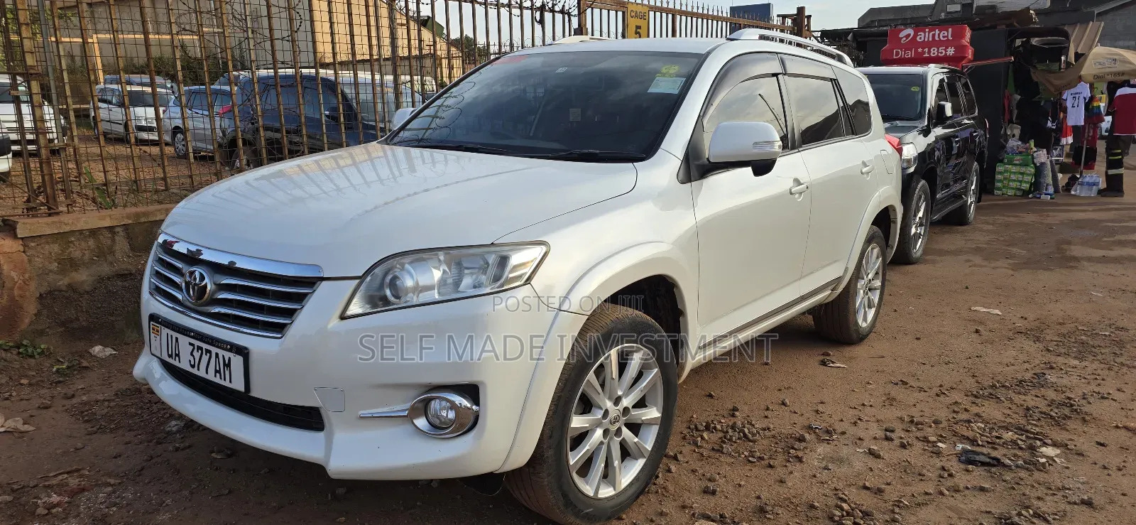 Toyota Vanguard 2011 White