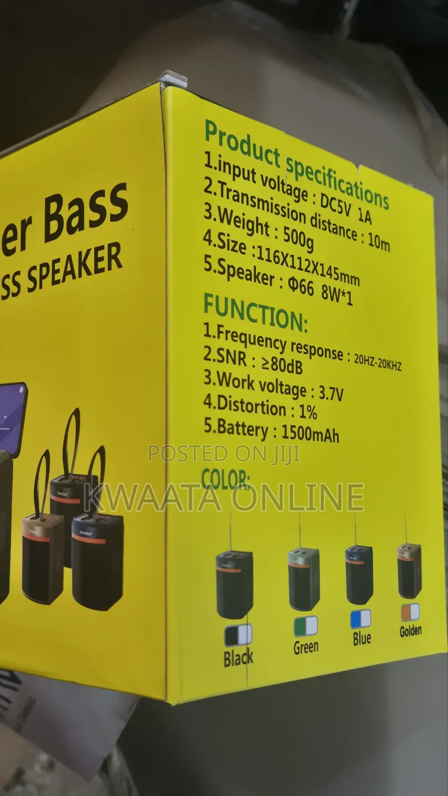 Boombest Ln-5316mini Super Bass Bluetooth Speaker