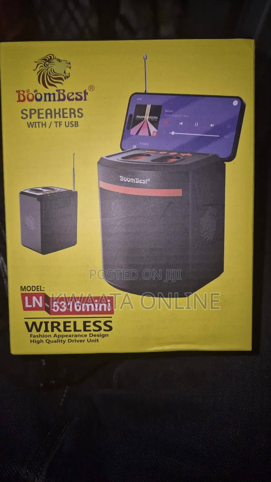 Boombest Ln-5316mini Super Bass Bluetooth Speaker