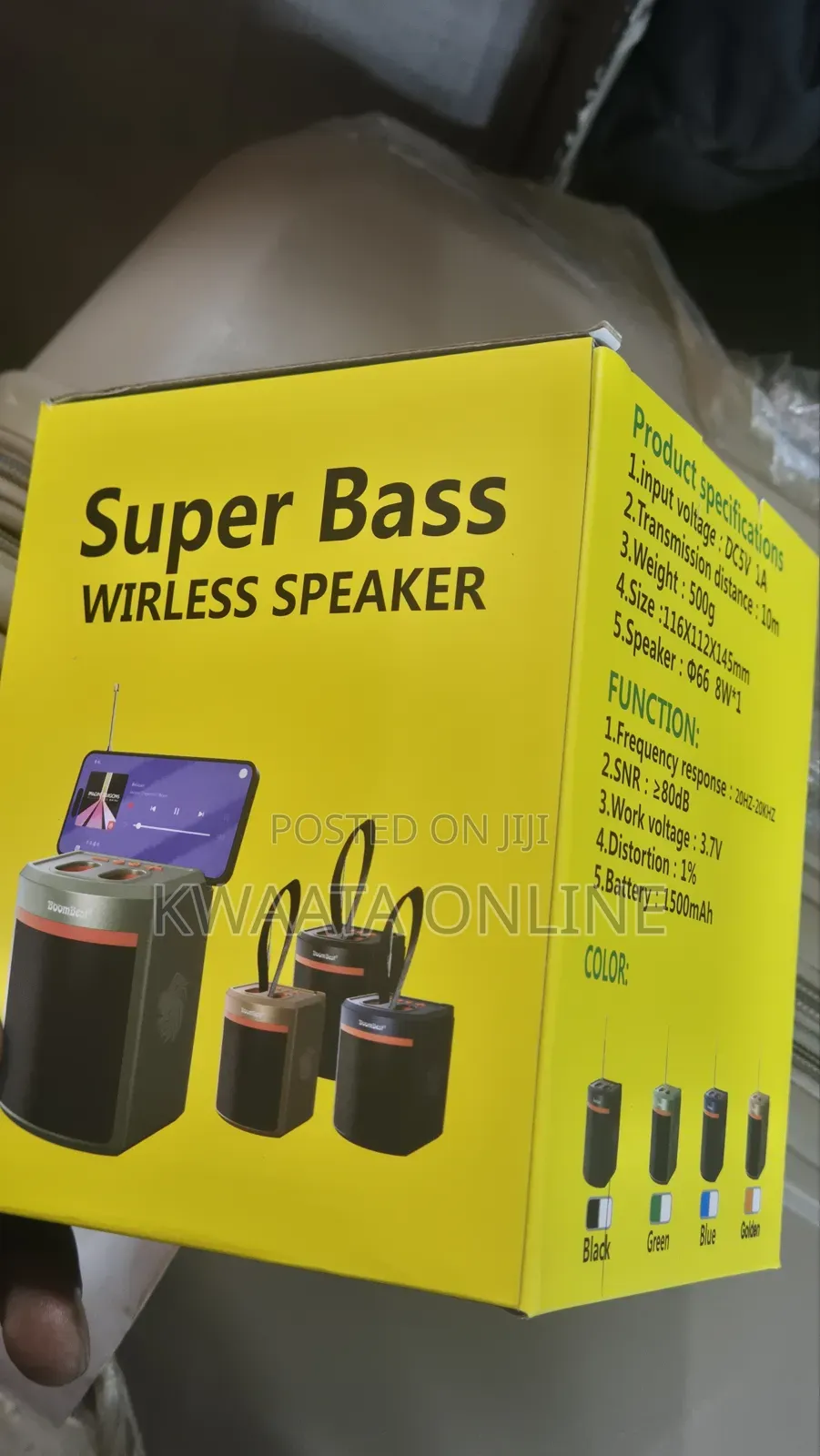 Boombest Ln-5316mini Super Bass Bluetooth Speaker