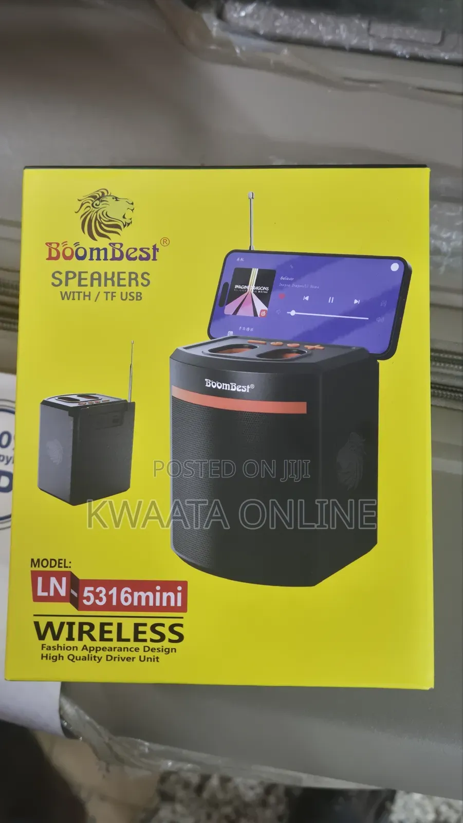 Boombest Ln-5316mini Super Bass Bluetooth Speaker