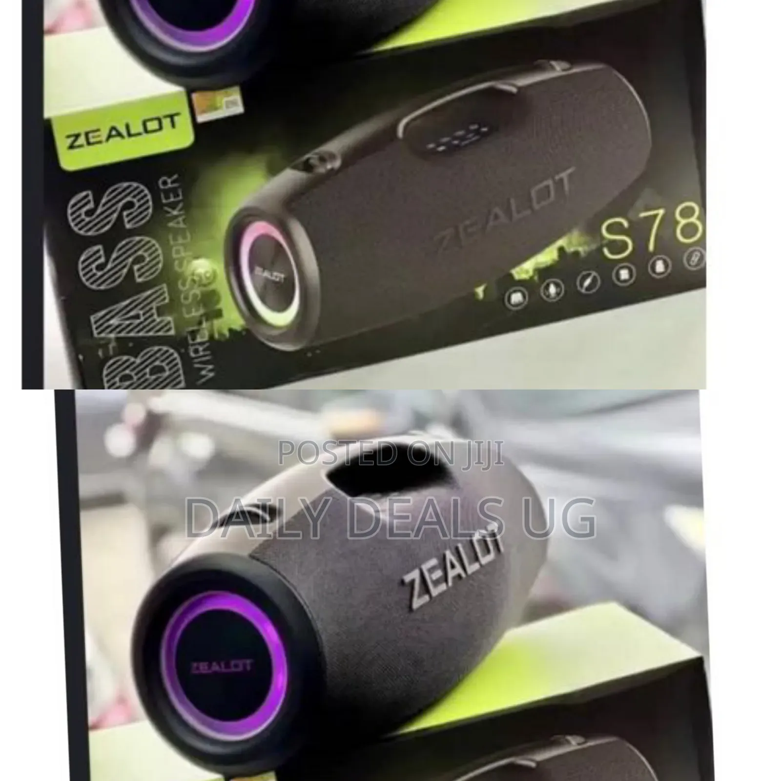 Zealot S78 Portable Wireless Bluetooth Speaker 120w Woofer System