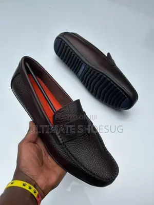 Cream Mode Leather Mocassins