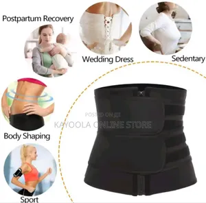 1pc Waist Trainer Slimming Body Shaper Fitness Belt