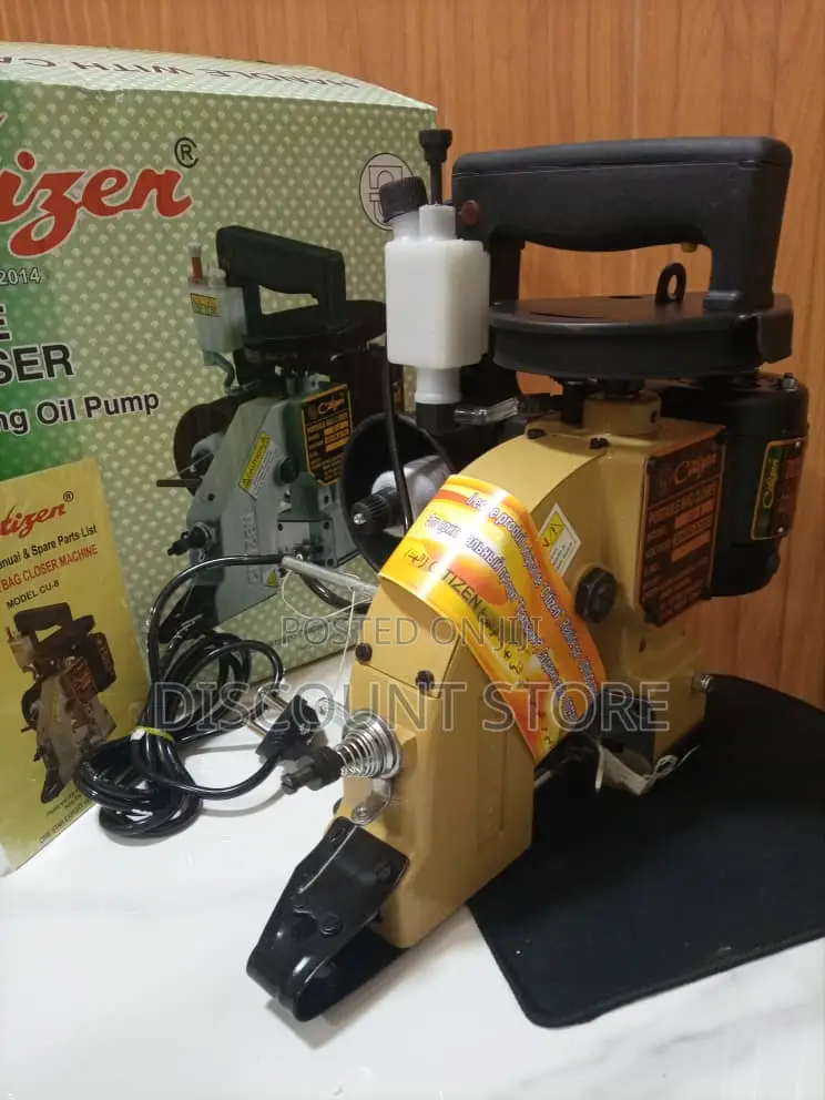 Electric Jute Stitching Handheld Bag Closer Citizen Bag Closer Machine