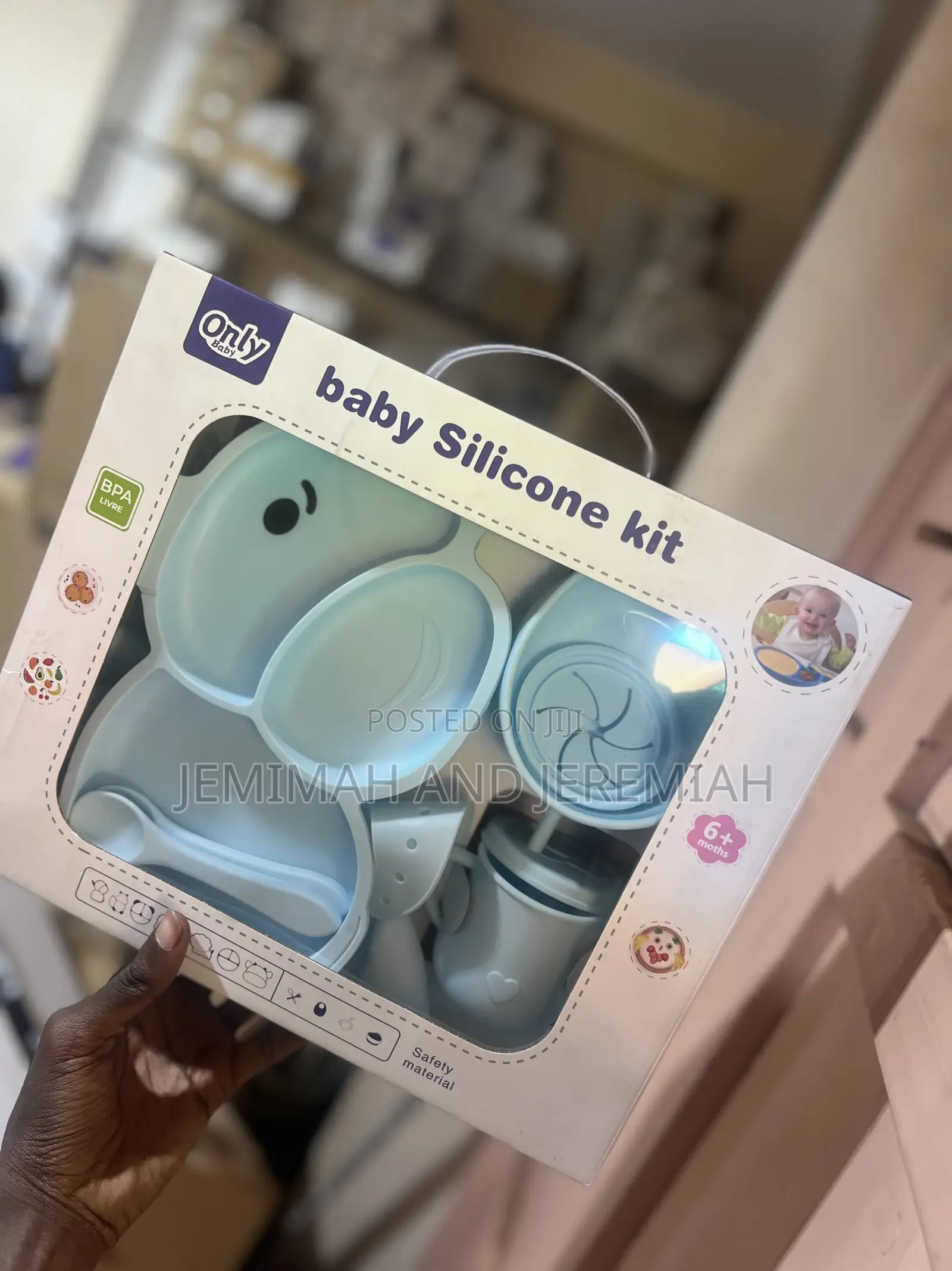 Baby Silicone Feeding Set / 10 Pieces