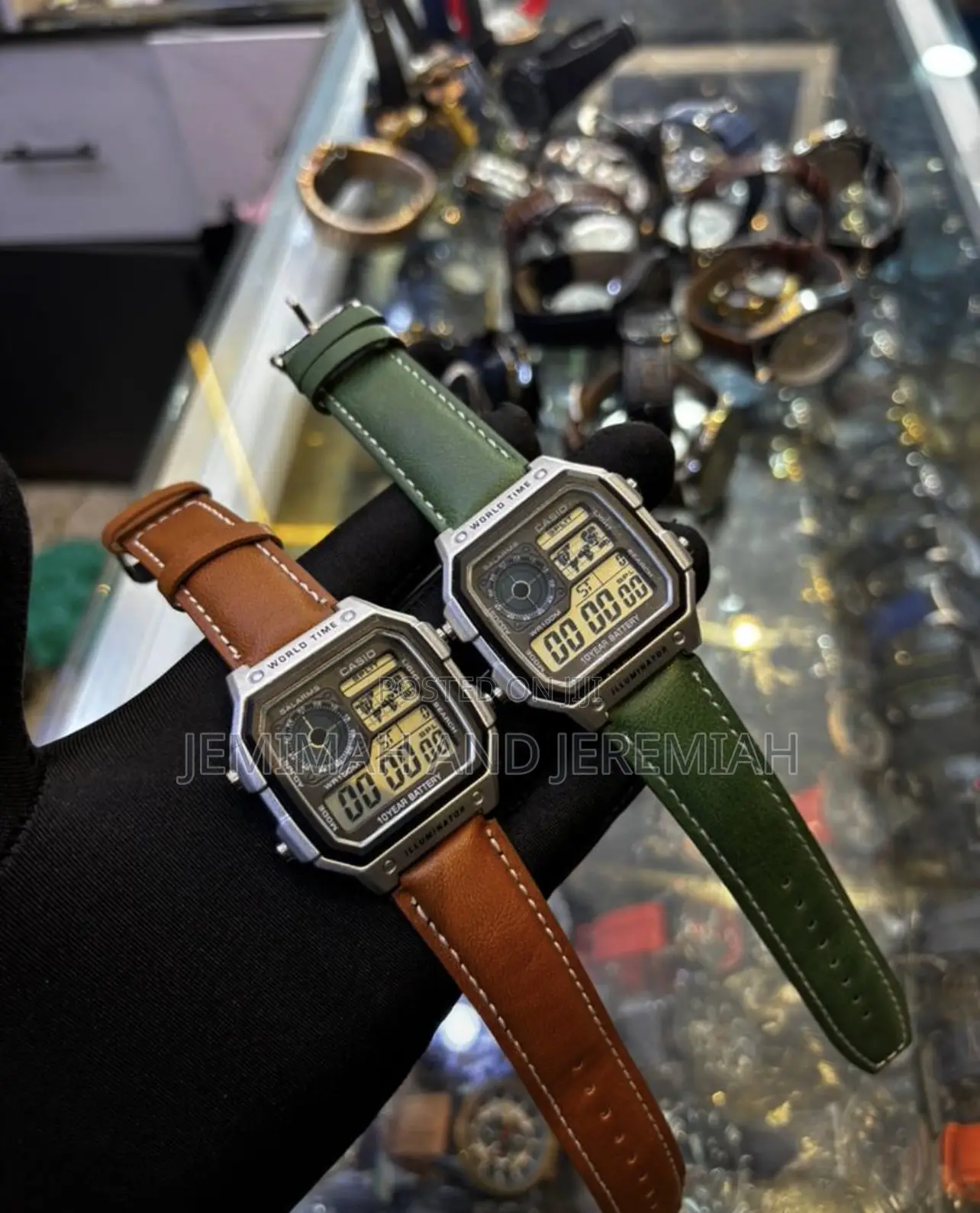 Casio World Time Calus Digital Watch