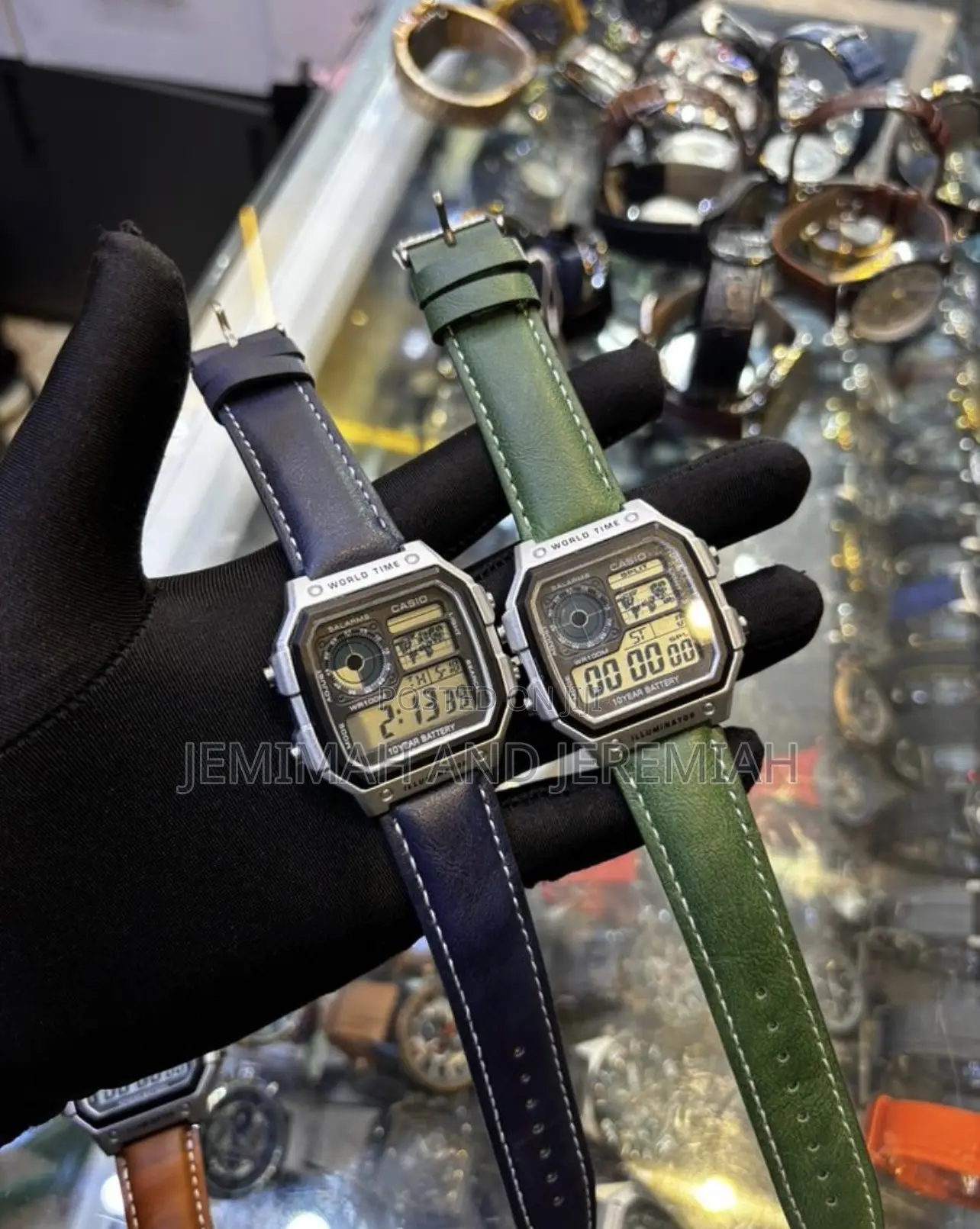 Casio World Time Calus Digital Watch