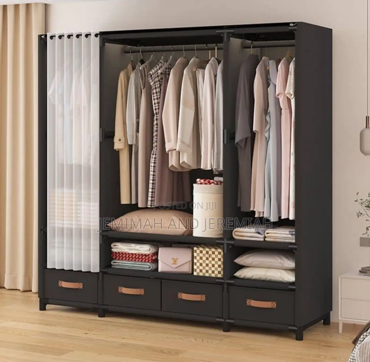 Large Cloth Organiser Closet:Wardrobe