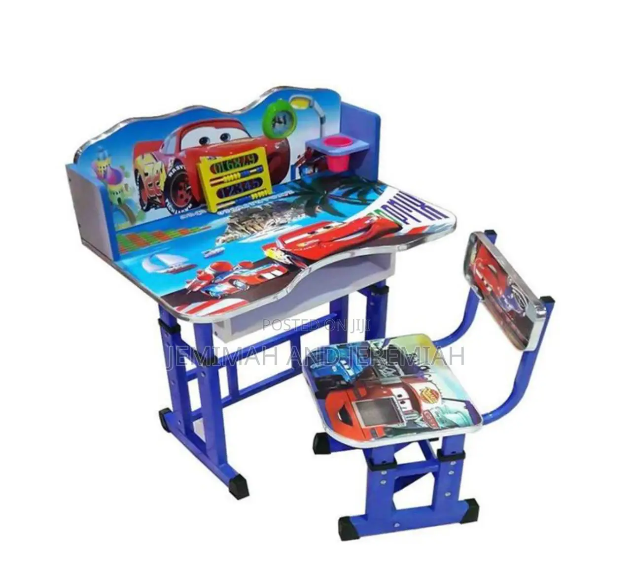 Kids Favorite Cartoon Character Reading Tables With Chair