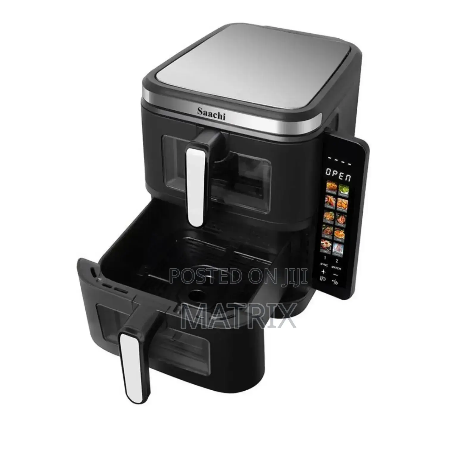 Saachi 11l Double Chamber Digital Air Fryer