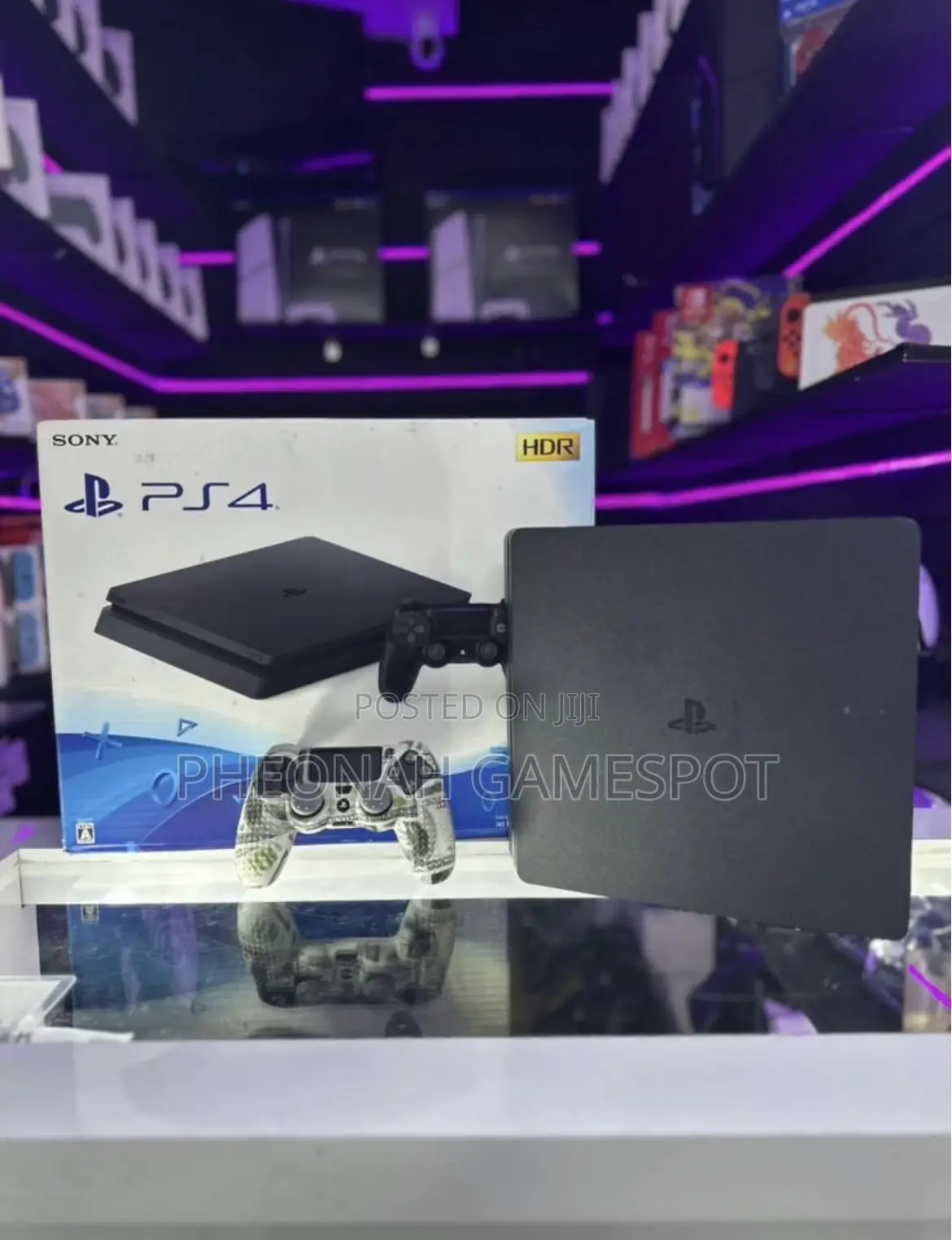 Ps4 Slim Bundle — 2 Controllers + 12 Loaded Titles Inside!
