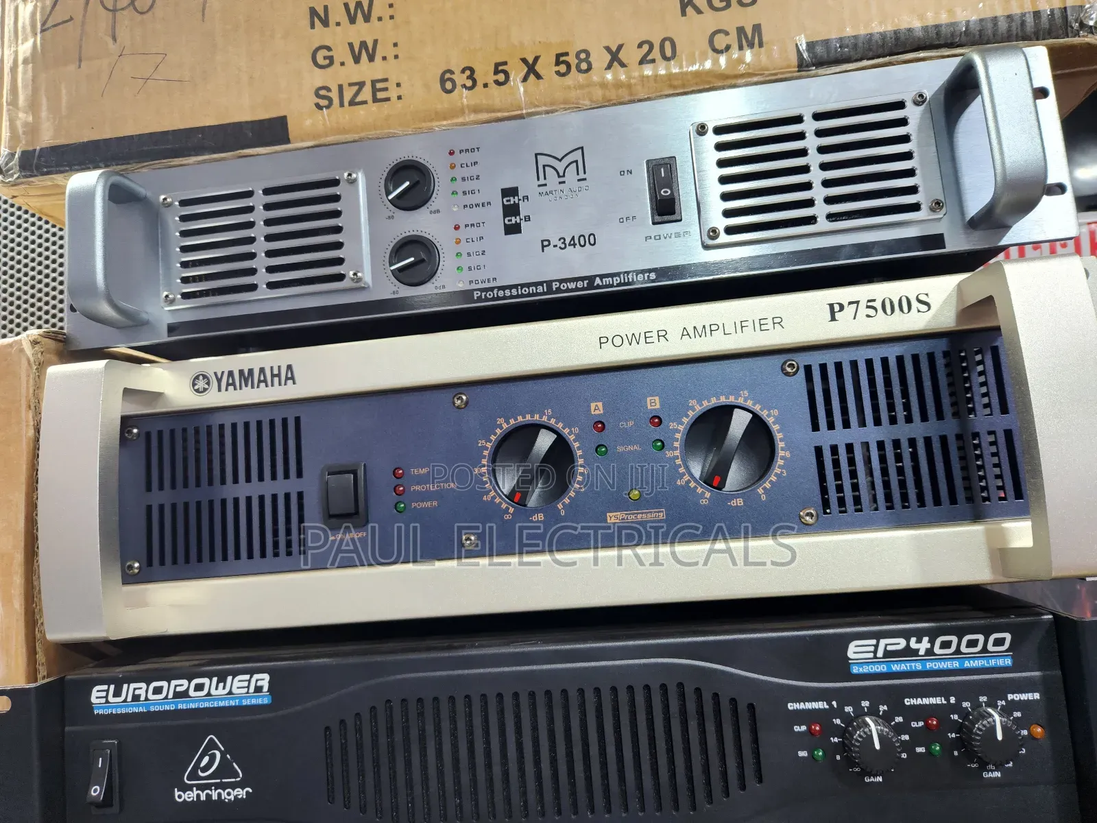 Yamaha Power Amp P7500s