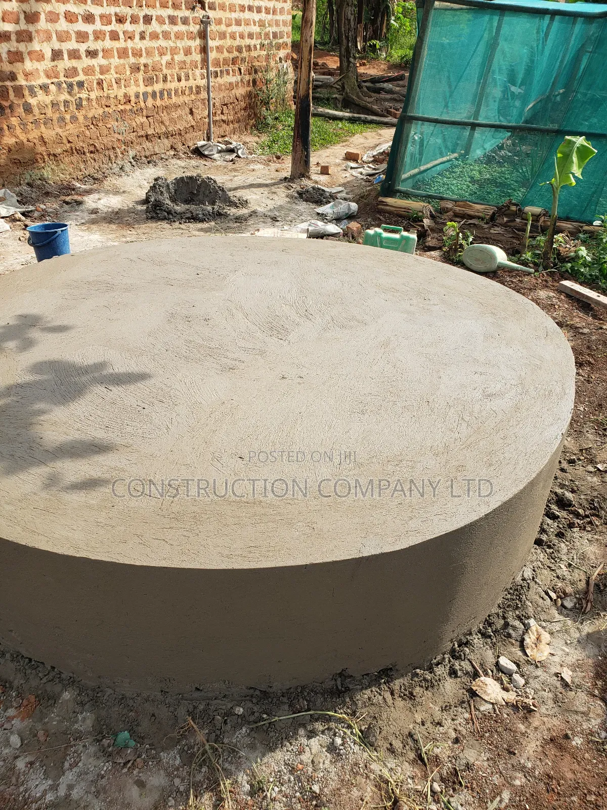 Tank Base Construction