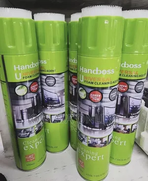 Hand Boss
Handboss Spray Foam Cleaner – Powerful Stain Dust Remover