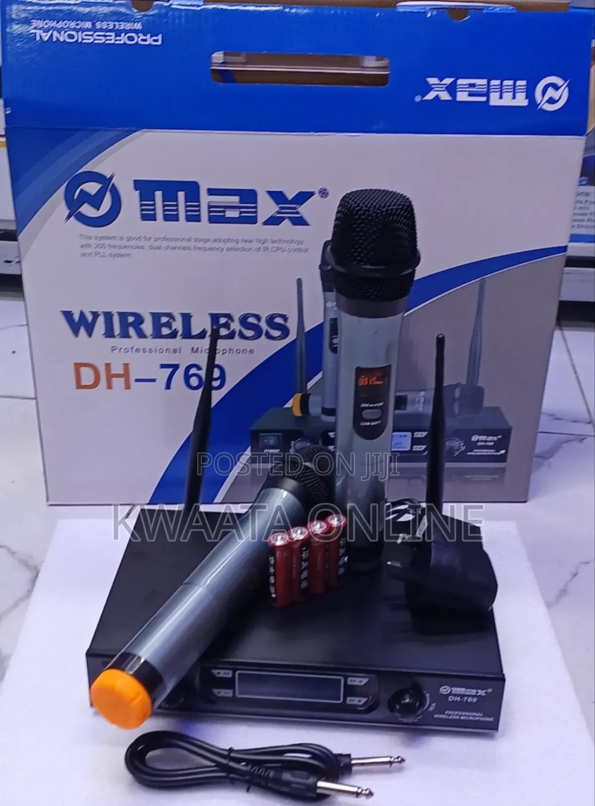 Omax Dh-769 Wireless Professional Microphone Public Address
System
