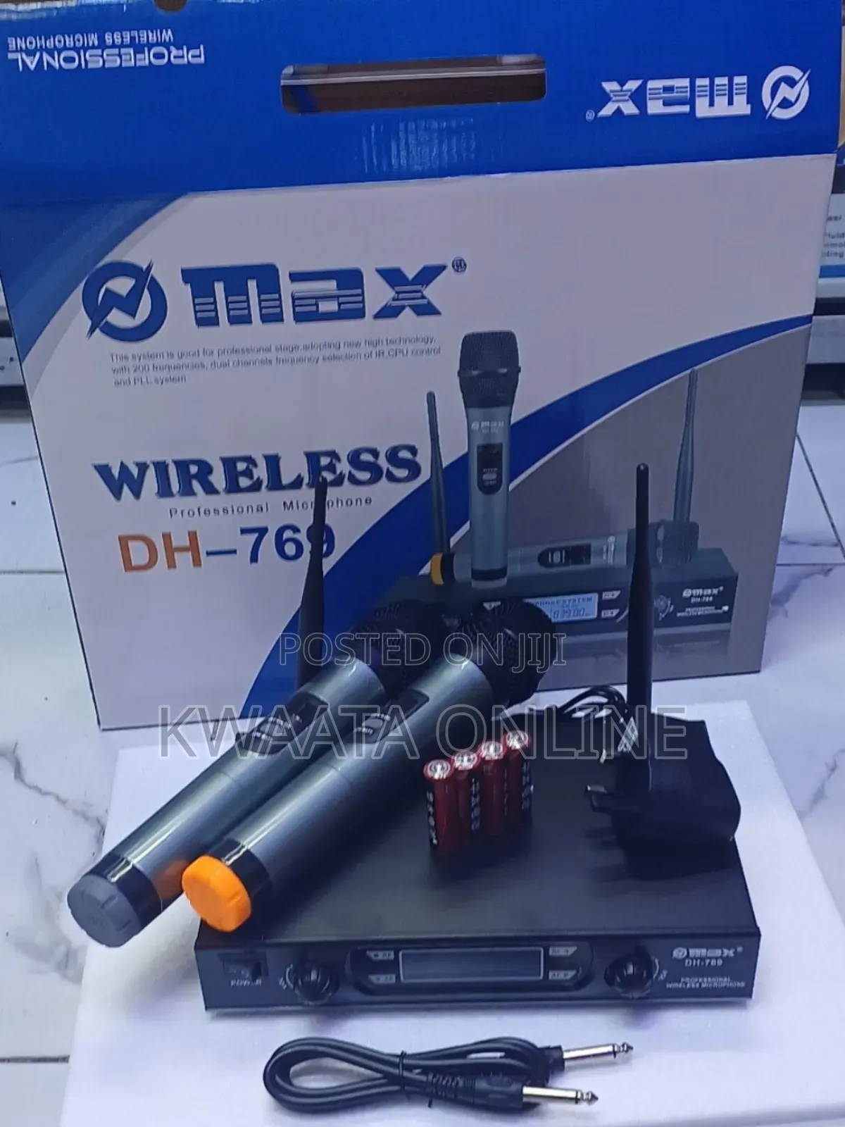 Omax Dh-769 Wireless Professional Microphone Public Address
System