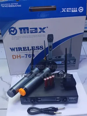 Omax Dh-769 Wireless Professional Microphone Public Address
System
